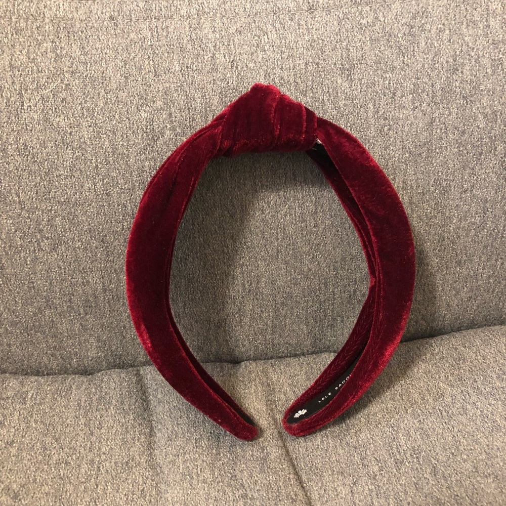 Lele Sadoughi headband velvet